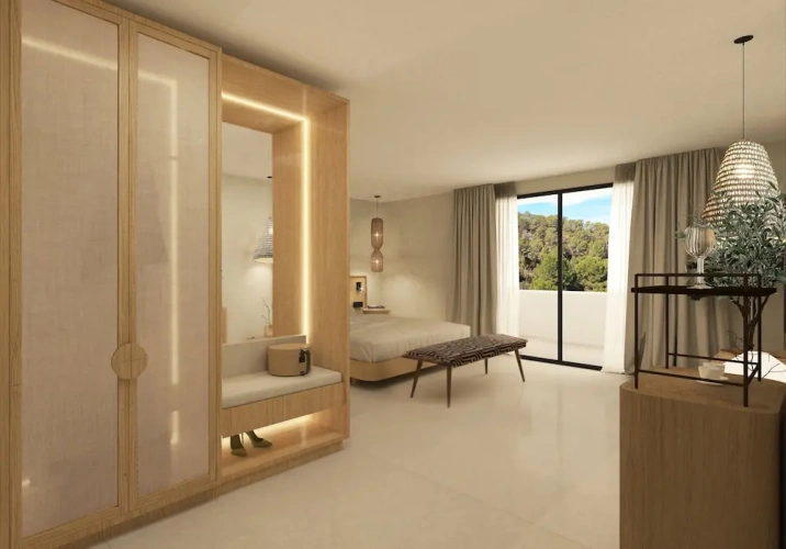 Superior Double room with balcony and with sea view
