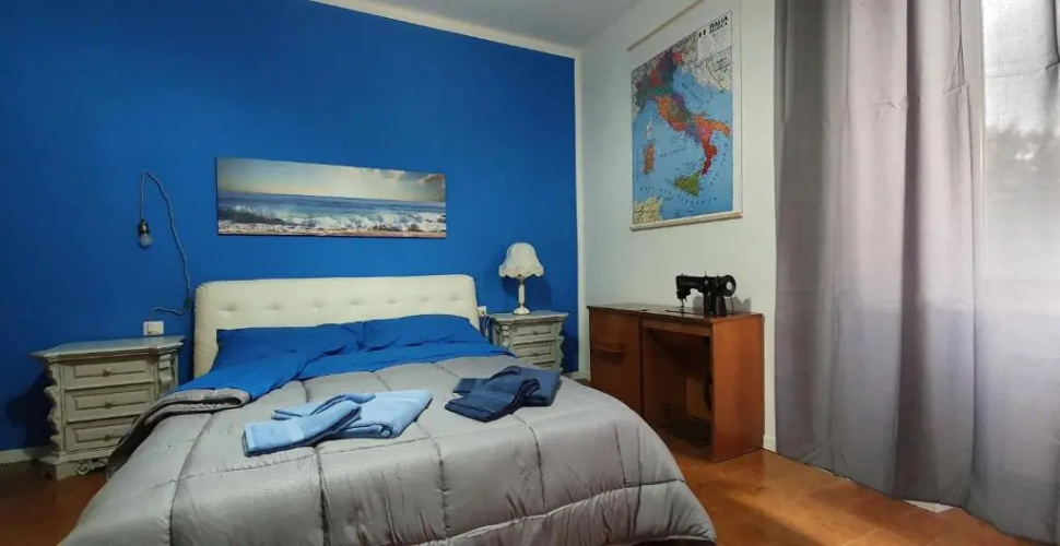 2 bed flat Centre & Stadio free parking