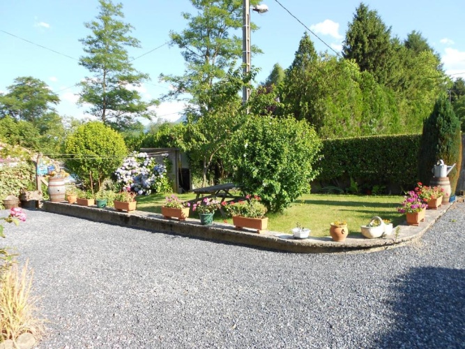 Outside