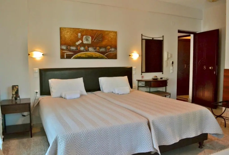 Standard Double room with balcony and with view