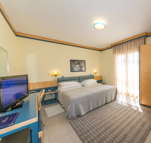 Deluxe Double room with balcony and with partial sea view