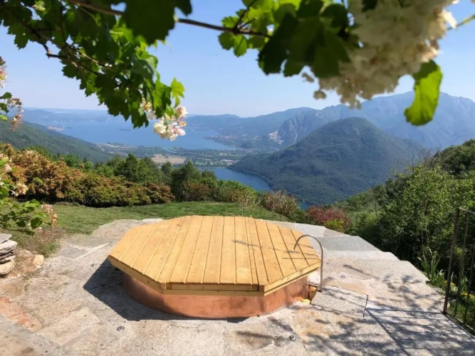Cottage with view