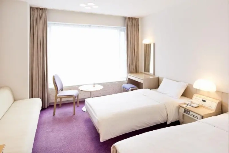 Standard Twin room with balcony and with view