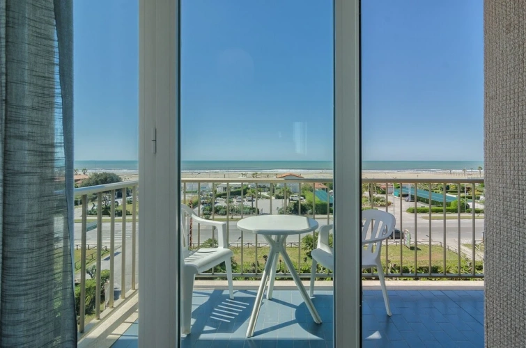 Standard Double room with balcony and with sea view