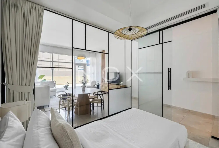1BR with Study City View Bay Square B7