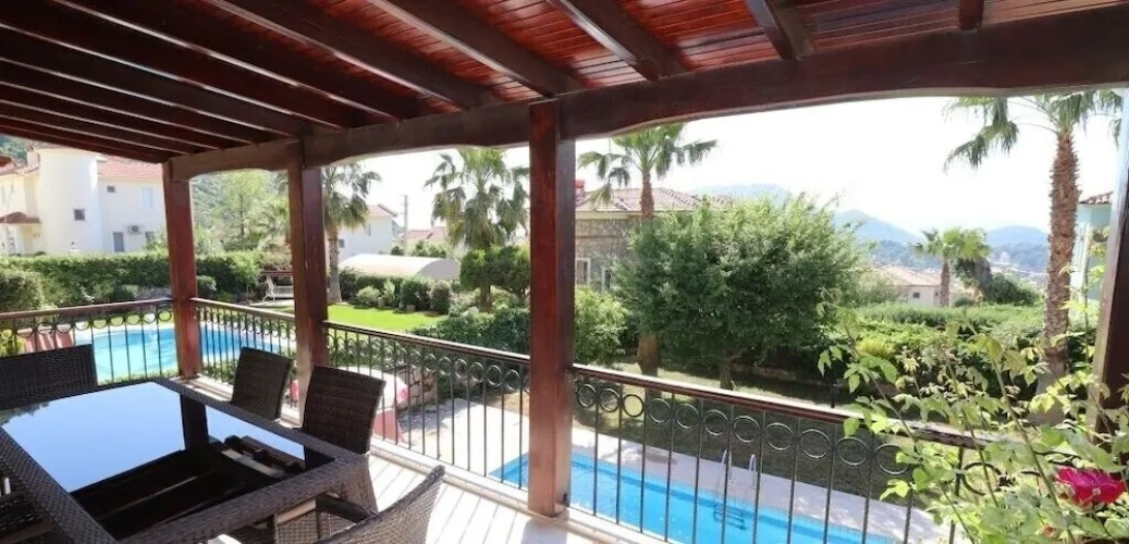 Villa with balcony