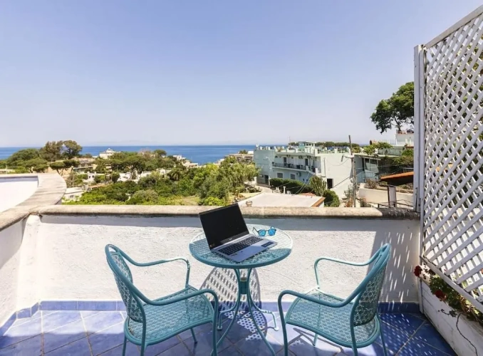 Superior Double room with balcony and with sea view