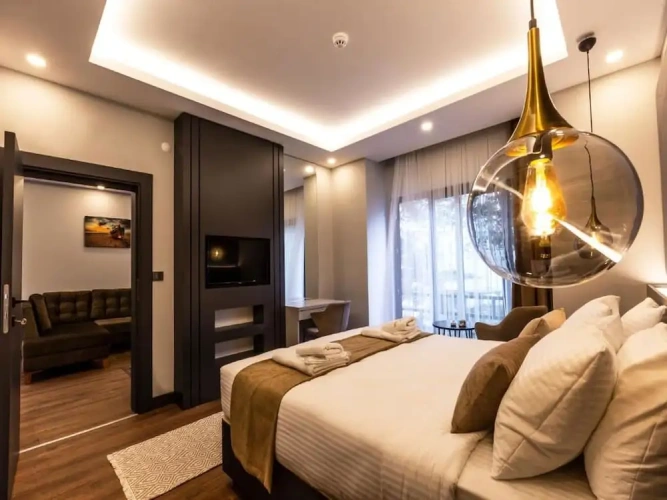 1 Bedroom Standard Triple Family room with sea view