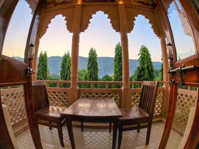 Premium Double room with balcony and with mountain view