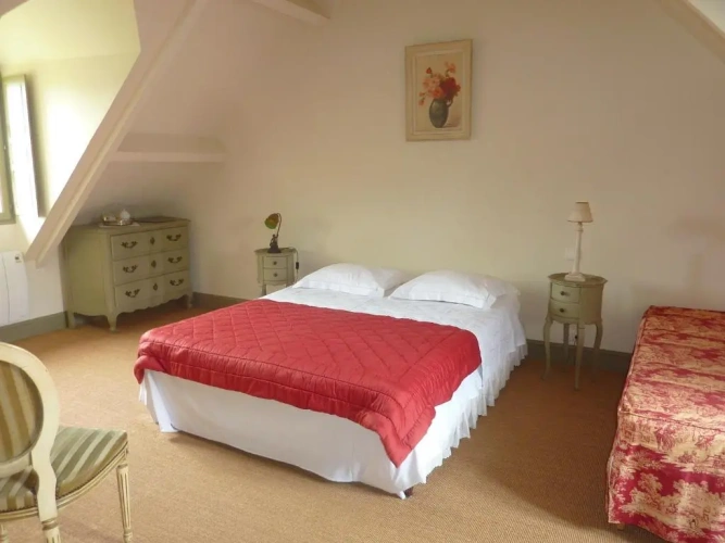 Standard Quadruple room with garden view