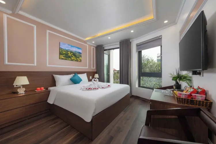 Deluxe Double room with city view