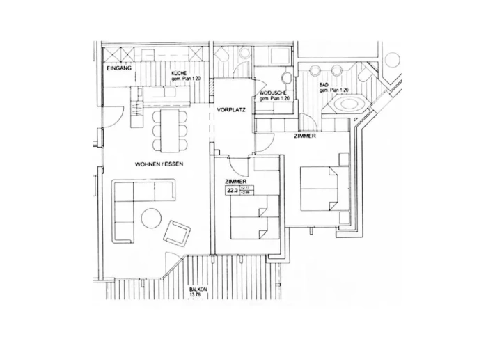 2 Bedrooms Apartment