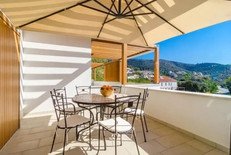 Twin Apartment with balcony and with sea view