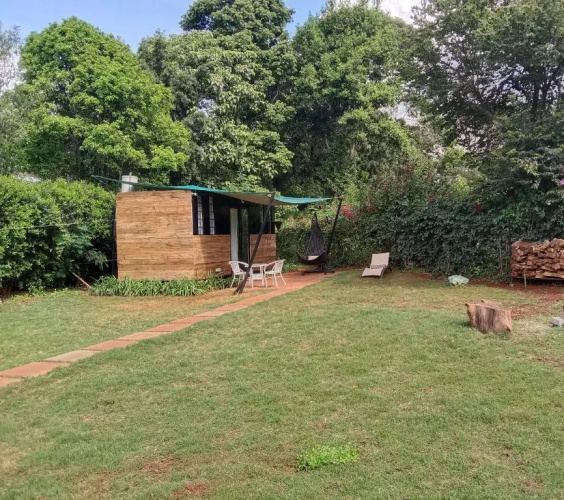 Tiny house with a quiet charming garden