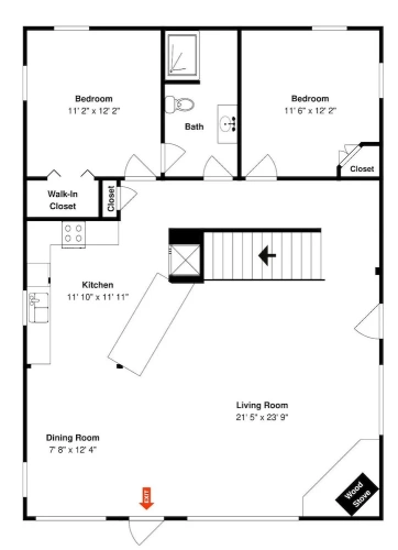 3 Bedrooms Studio
