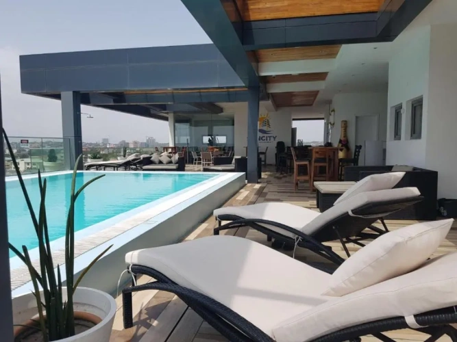 Double Apartment with partial ocean view