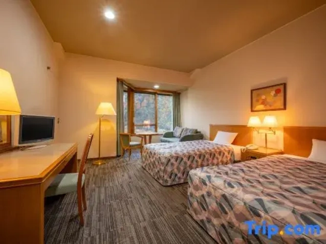 Standard Twin room with mountain view