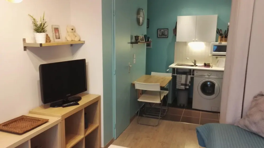 Joli studio centre ville gare 2