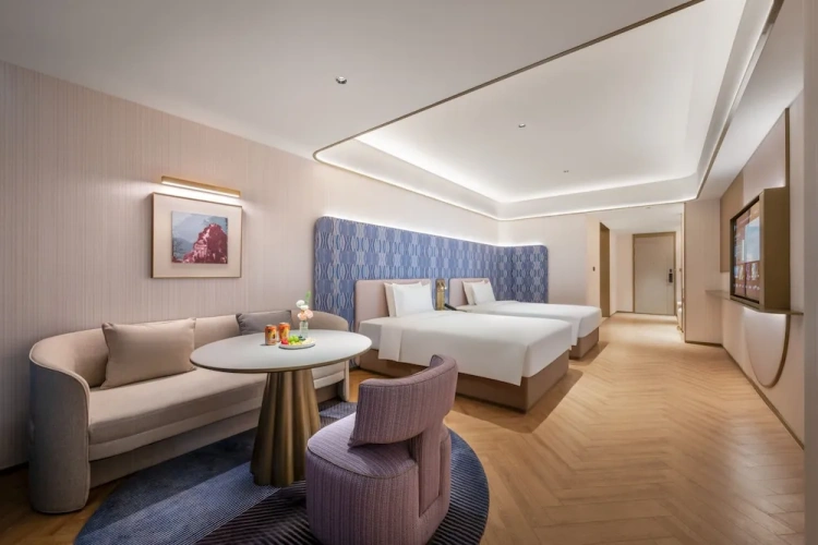 Economy Twin room with city view