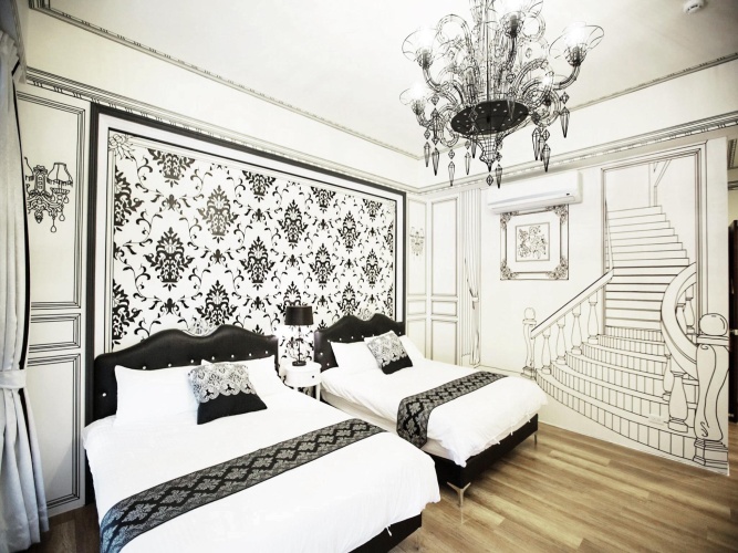 Deluxe Double room with balcony and with view