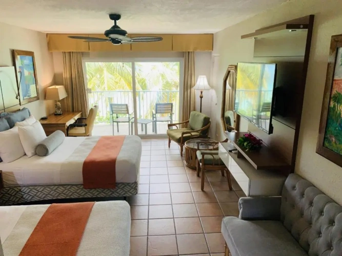 Standard Quadruple room beachfront