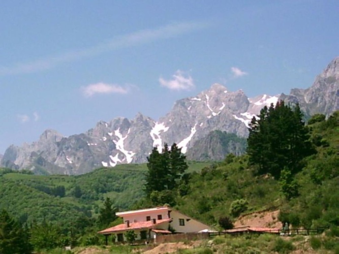 Outside