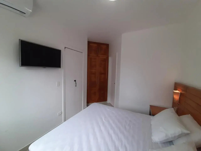 Flat e condomínio a 150m da praia - MOD 6