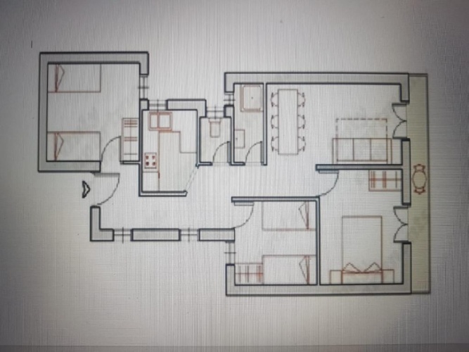 3 Bedrooms Apartment