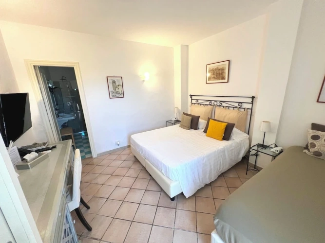 Standard Triple room with garden view