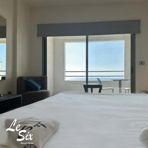 1 Bedroom Standard room with balcony and beachfront