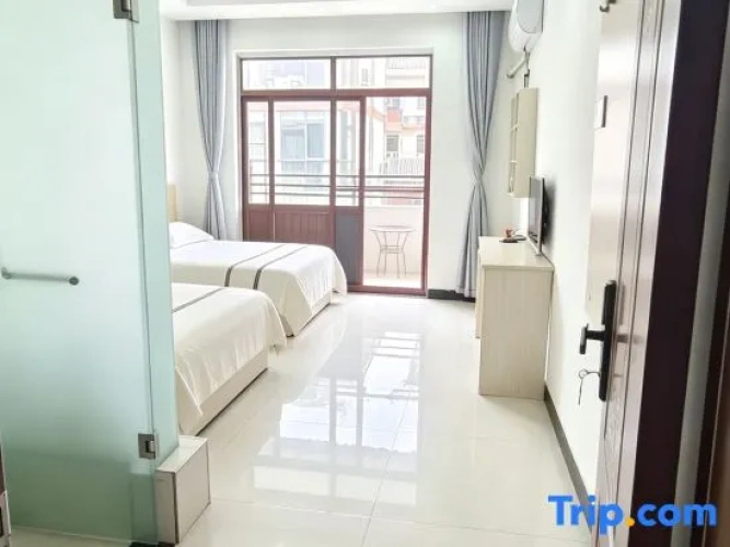 Standard Twin room with balcony and with view