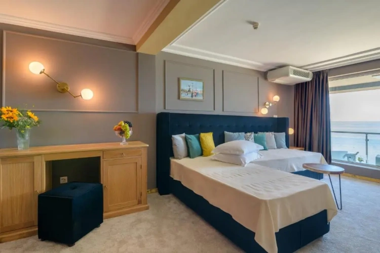 Standard Family room with balcony and with sea view