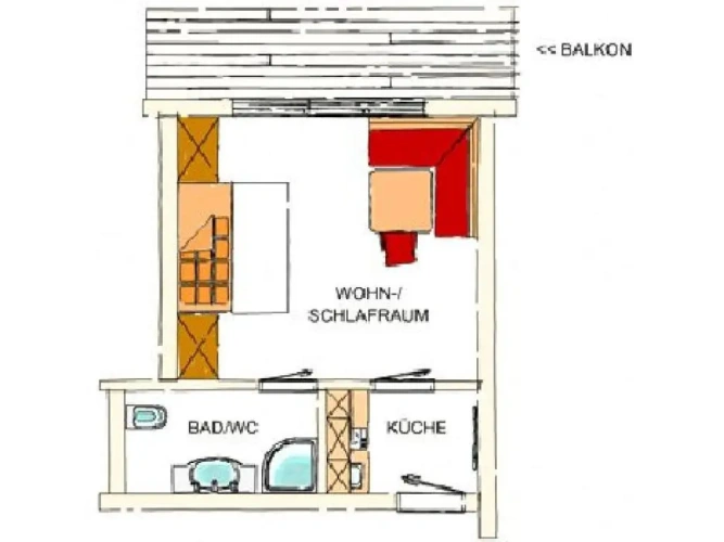 1 Bedroom Apartment