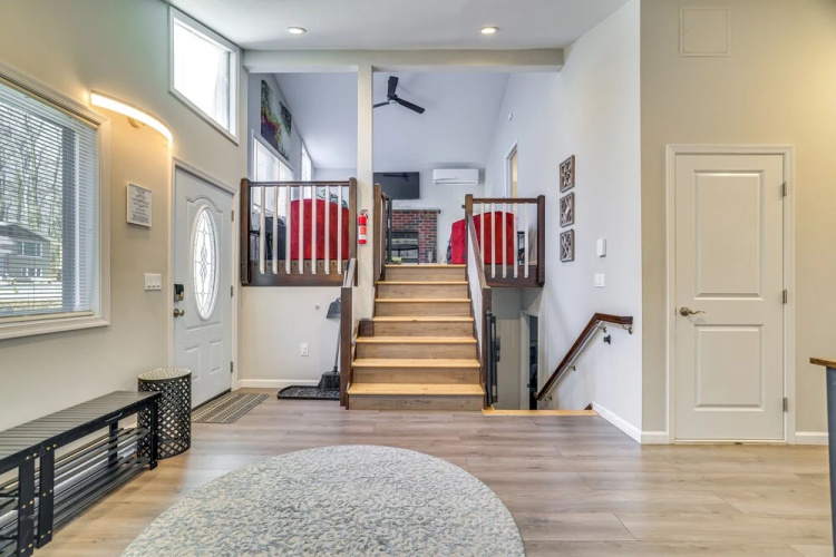 Stylish Tobyhanna Home w/ Fire Pit + Lake Access!