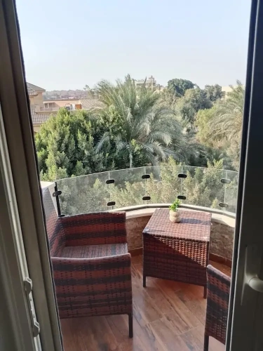 Deluxe Double room with balcony and with garden view