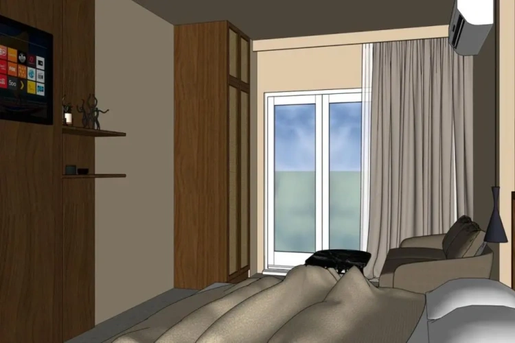 Standard Double room with sea view