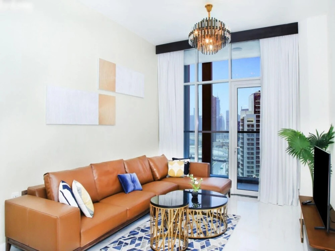 Chic 3BR Apt Near Dubai Mall