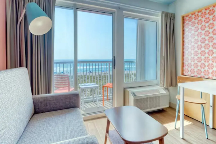 Golden Sands Carolina Beach Oceanfront Tapestry By Hilton - Carolina Beach, NC