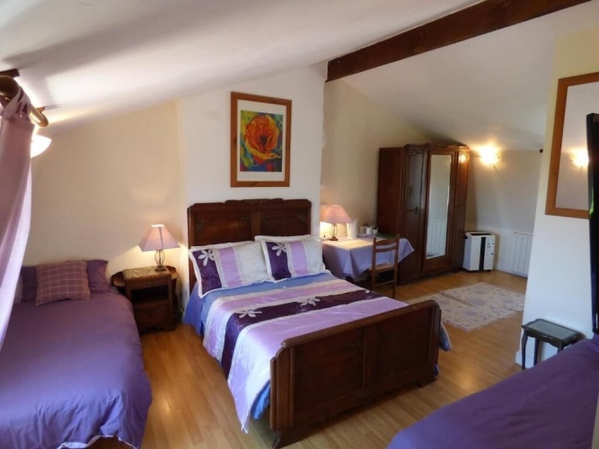 1 Bedroom Standard Quadruple room with garden view