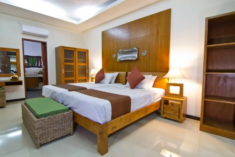 2 Bedrooms Deluxe Twin room with balcony and with view