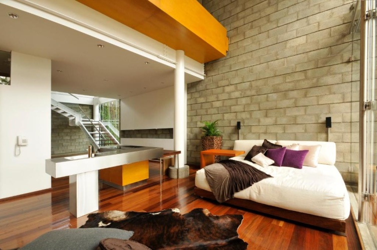 Apartment with balcony and with view