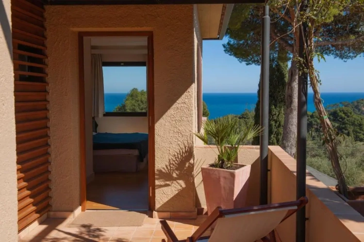 Standard Double room with sea view