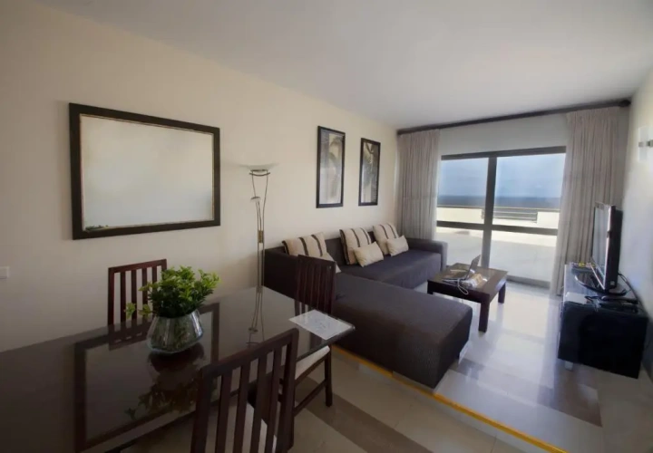 Apartment with balcony and with view