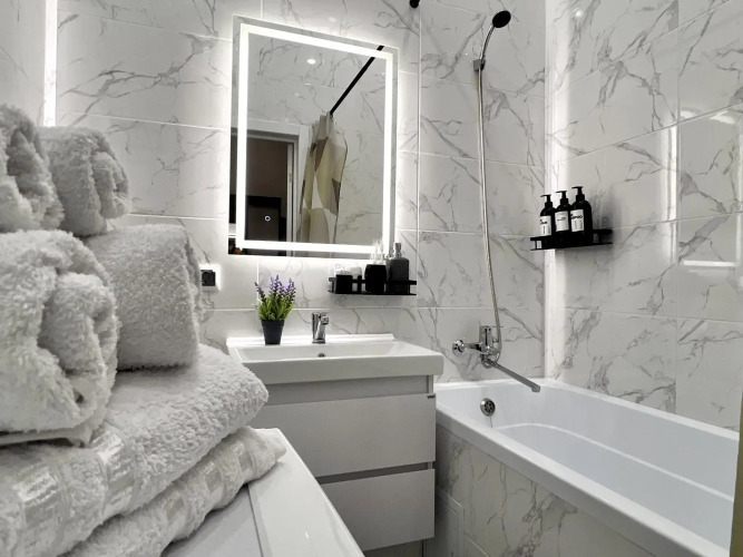 Фотография номера квартиры Апартаменты 2Ночи на улице им. Мурата Ахеджака 12 корпус 4