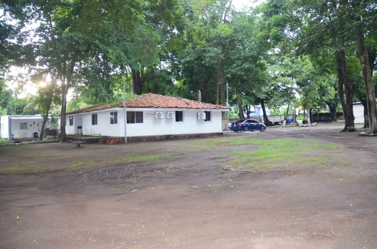 Outside