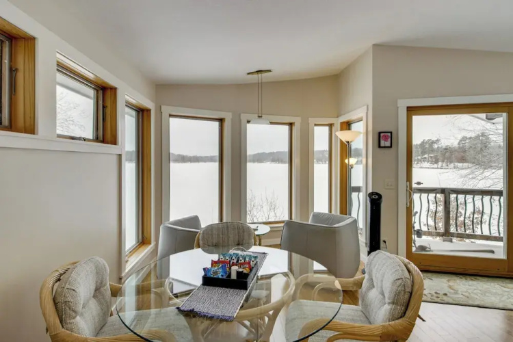 Lakefront Brainerd Cabin - Great Rice Lake Fishing