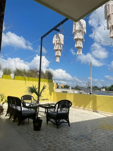 Standard Family room with balcony and with courtyard view