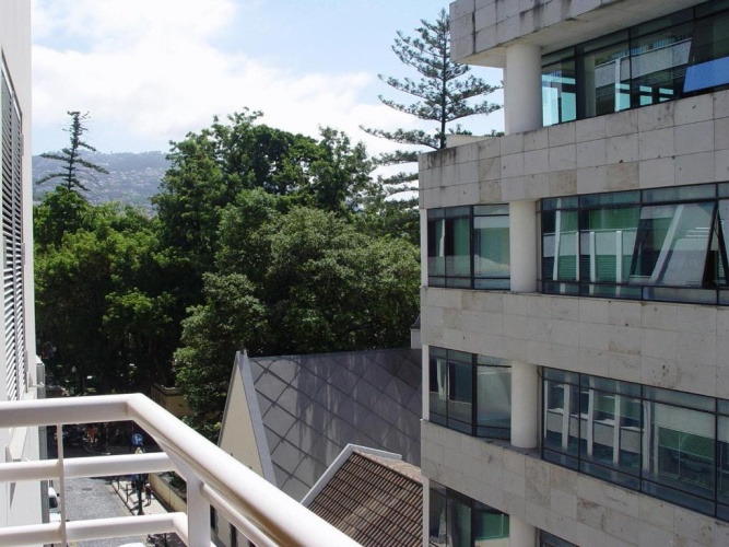 Studio with balcony