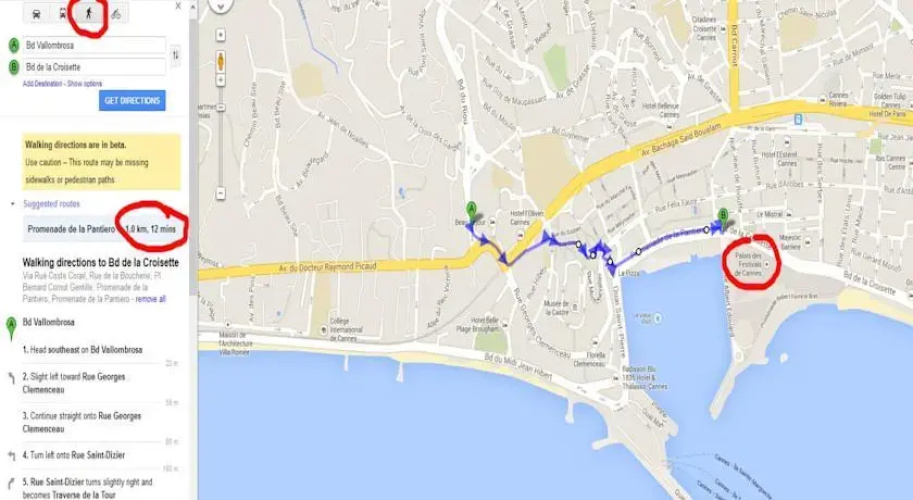 Superbe Studio in Cannes 450m sea & parking