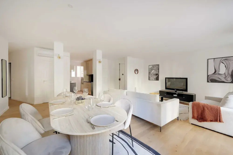 Superb apt a/c - 2br/6p - St Germain-des-pres